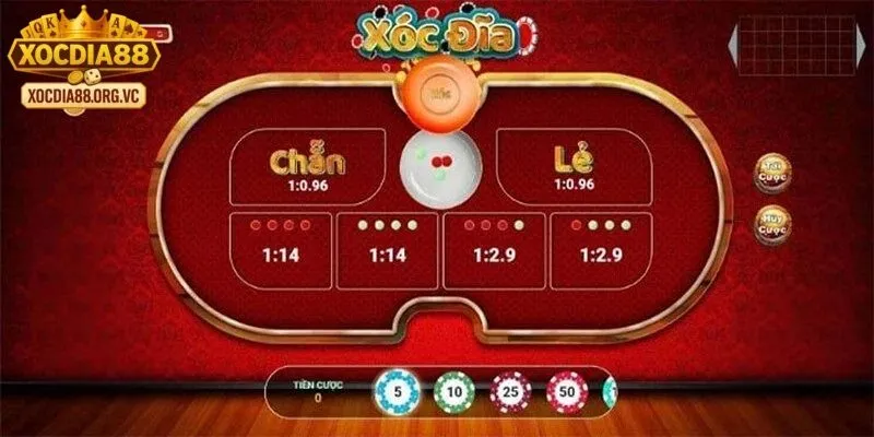 Luật chơi và các cửa cược xóc đĩa cơ bản tại xocdia88